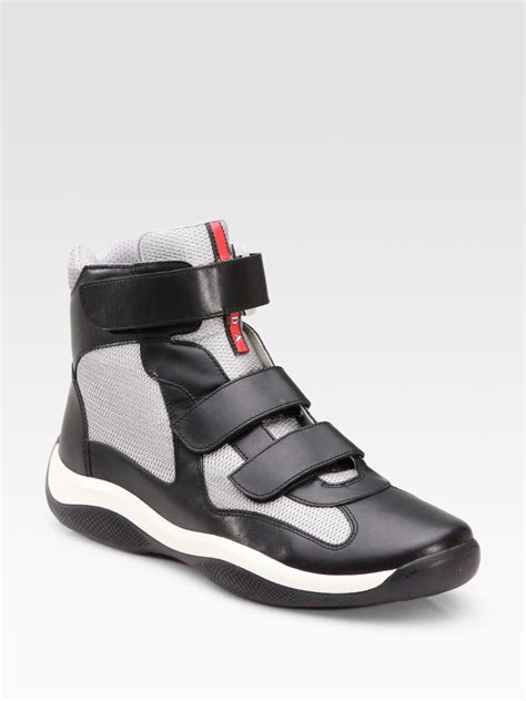 prada velcro strap sneakers